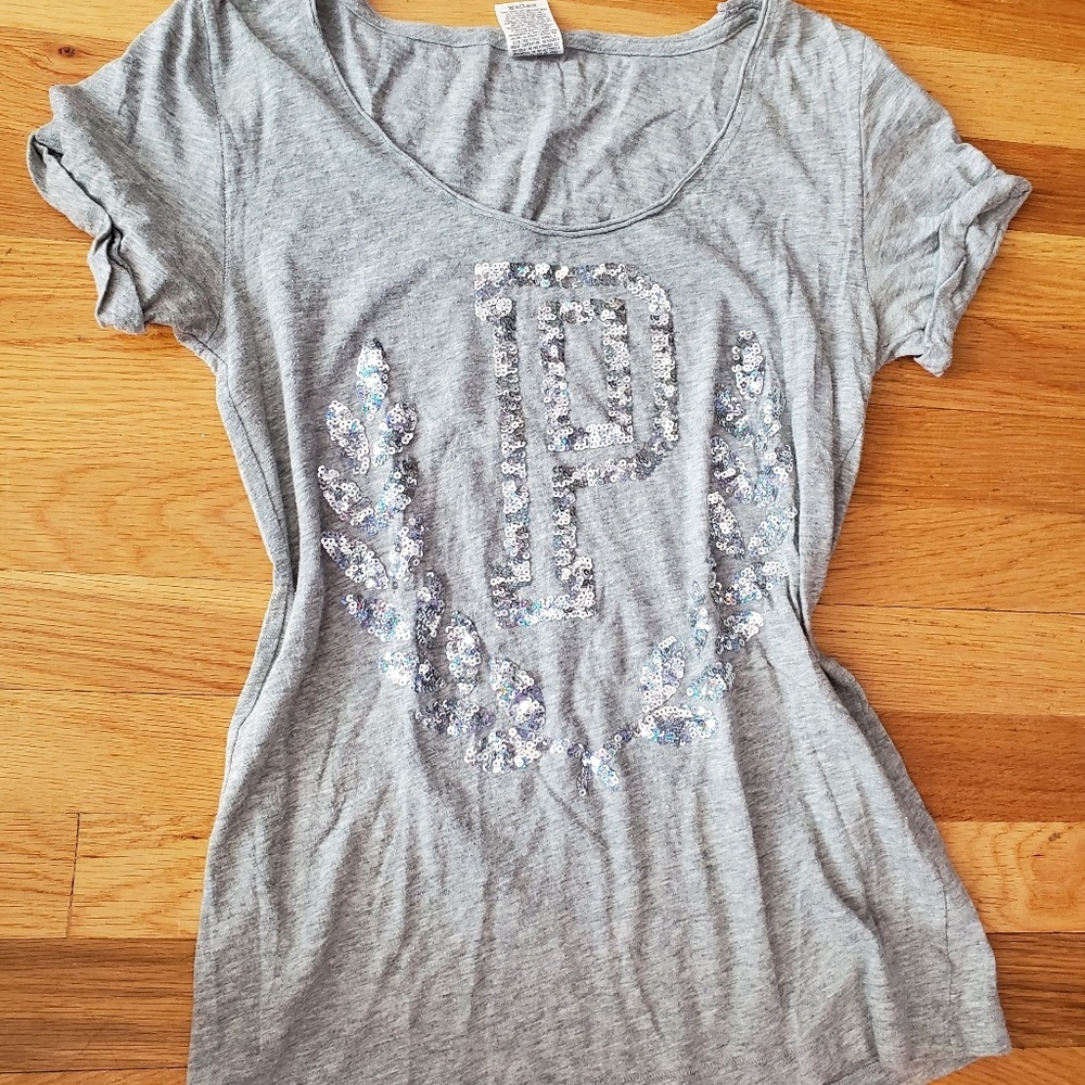 Victoria's Secret PINK Sequin Embellished T-Shirt